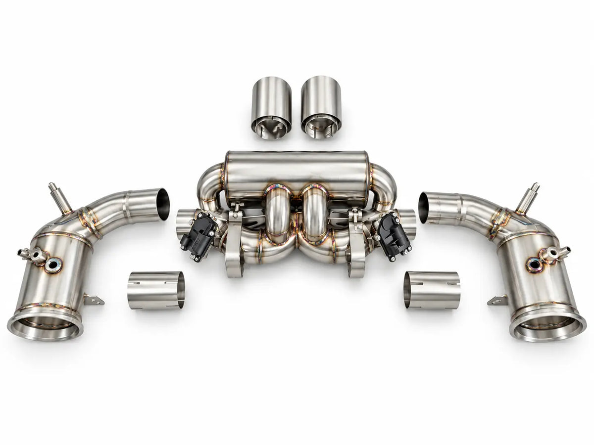 WEISS Volltitan Abgasanlage 992.2 GT3 – Performance Exhaust System WEISS