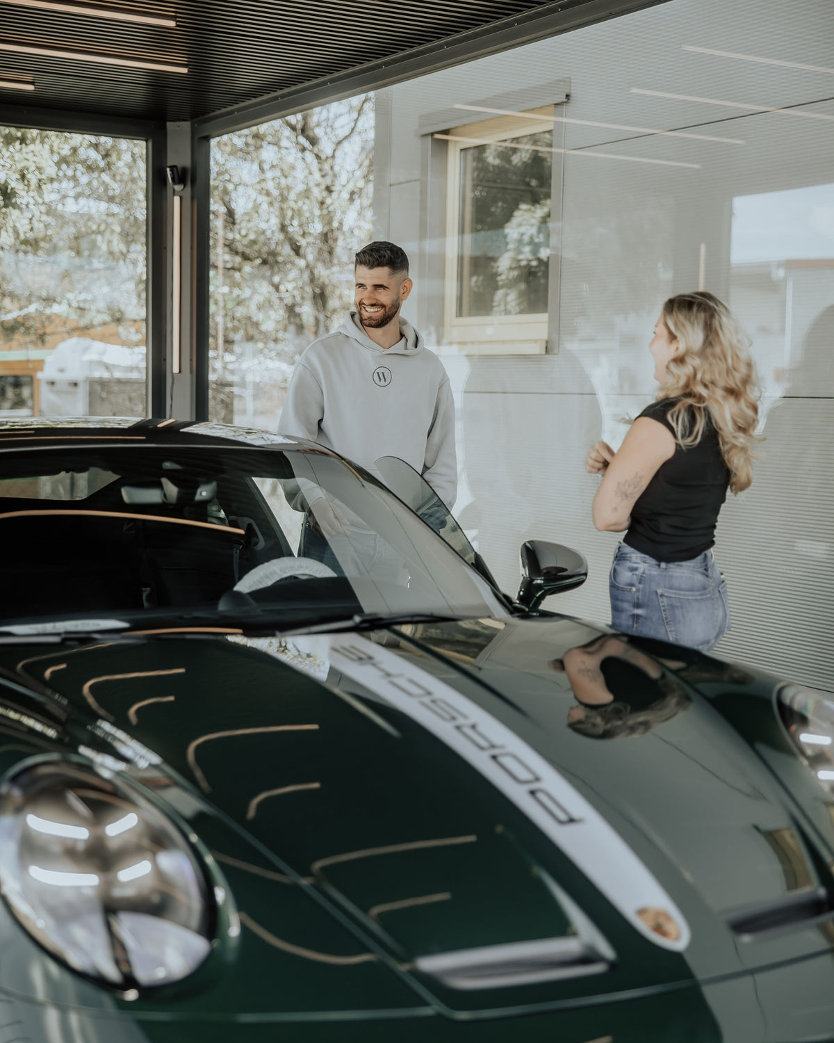 Sportwagen in der WEISS Werkstatt